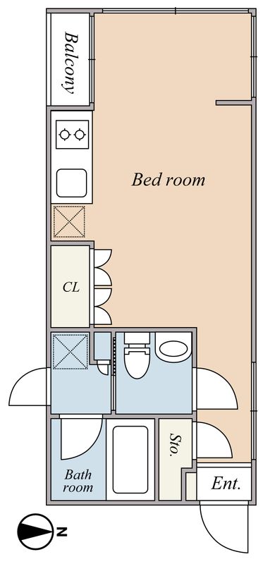 3階の間取り図