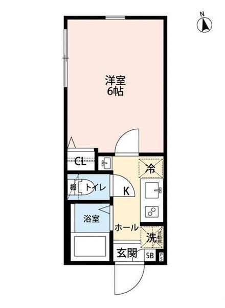 4階の間取り図