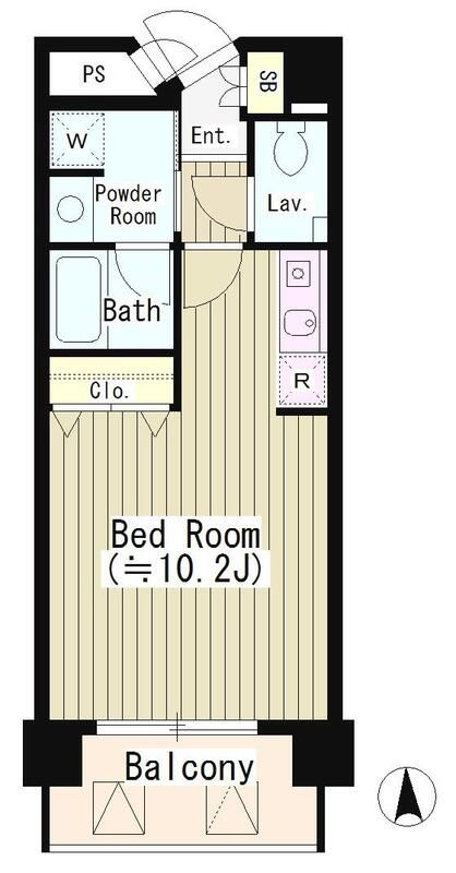 5階の間取り図