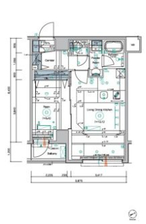 6階の間取り図