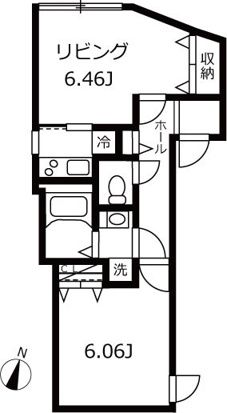 2階の間取り図