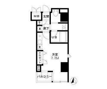 5階の間取り図