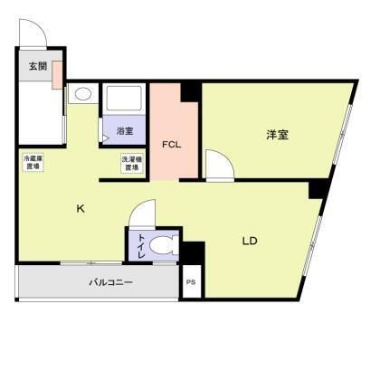 4階の間取り図