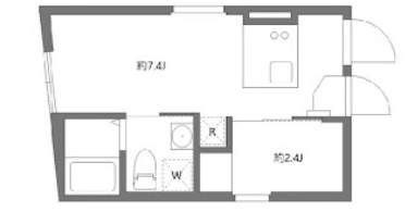 2階の間取り図