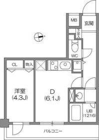 3階の間取り図
