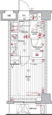 3階の間取り図