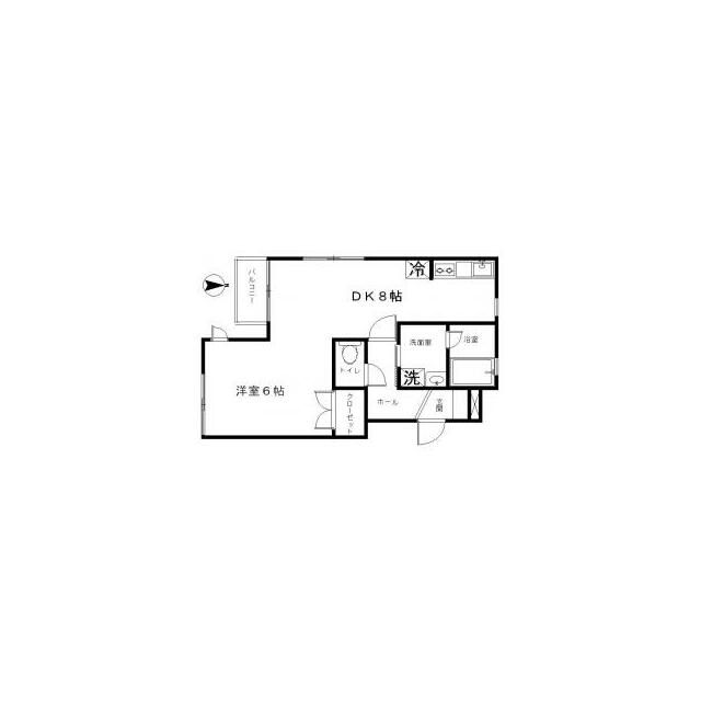 2階の間取り図