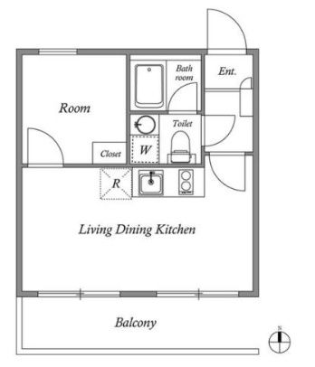 5階の間取り図