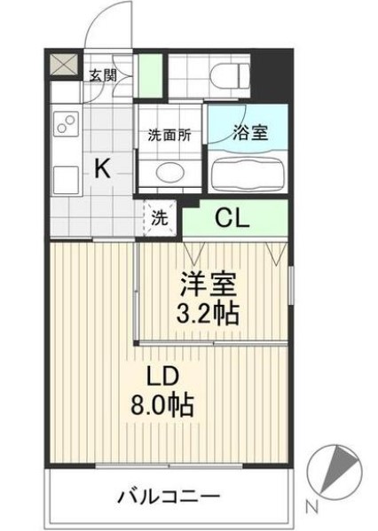 3階の間取り図