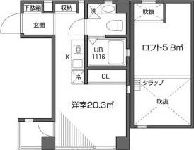 9階の間取り図