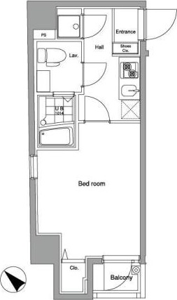 3階の間取り図