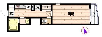 3階の間取り図