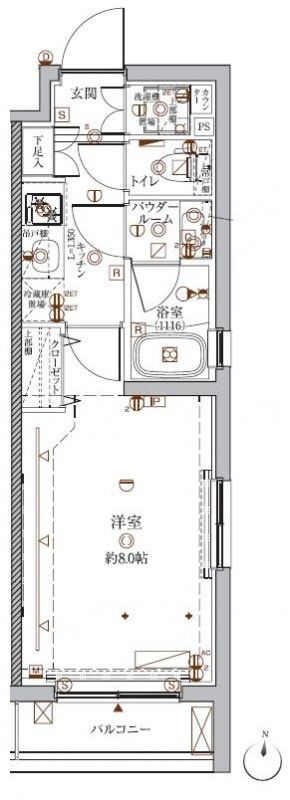 3階の間取り図