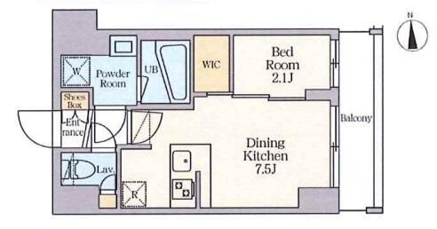 3階の間取り図