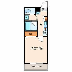 2階の間取り図