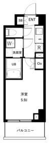 2階の間取り図