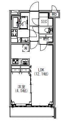 3階の間取り図