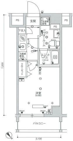 3階の間取り図