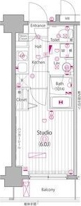 2階の間取り図
