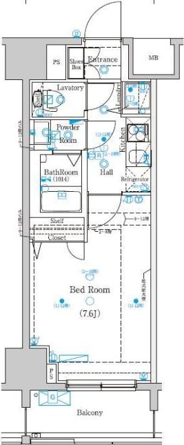 3階の間取り図