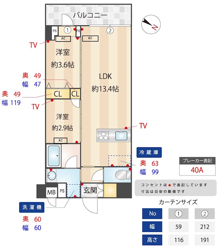☆使いやすい間取り☆