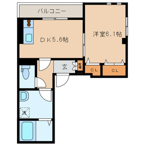 3階の間取り図