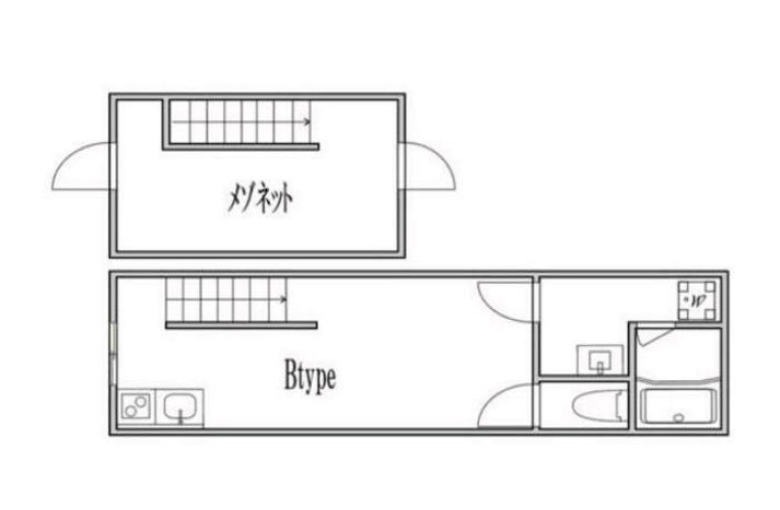 2階の間取り図