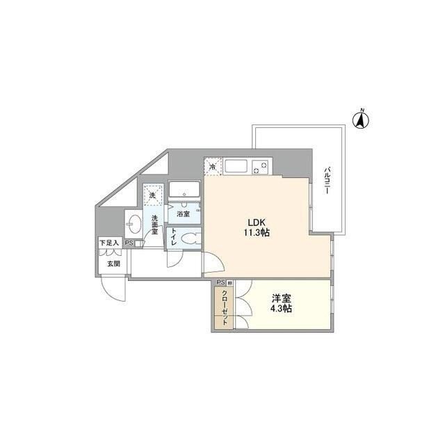 11階の間取り図