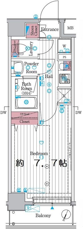 3階の間取り図