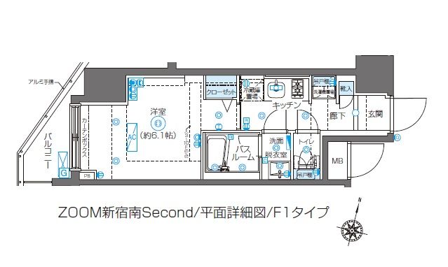 13階の間取り図