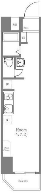 3階の間取り図