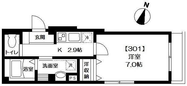 3階の間取り図