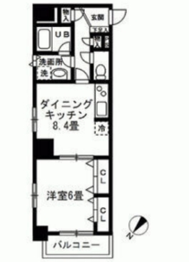 5階の間取り図