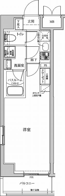 3階の間取り図