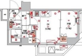 5階の間取り図