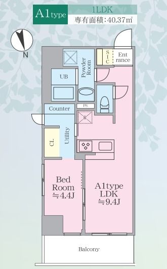 10階の間取り図