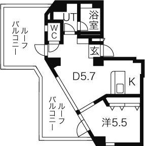 3階の間取り図