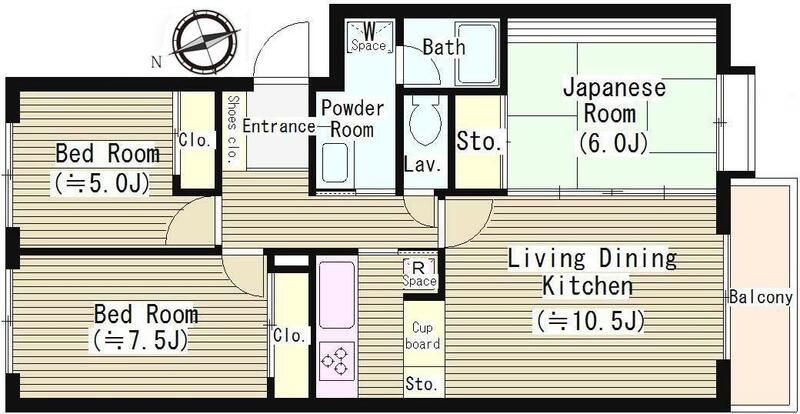 3階の間取り図