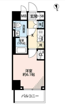 10階の間取り図