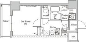 4階の間取り図