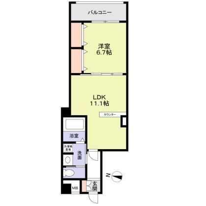 3階の間取り図
