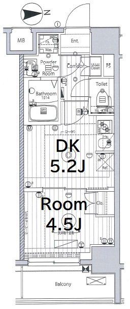 6階の間取り図