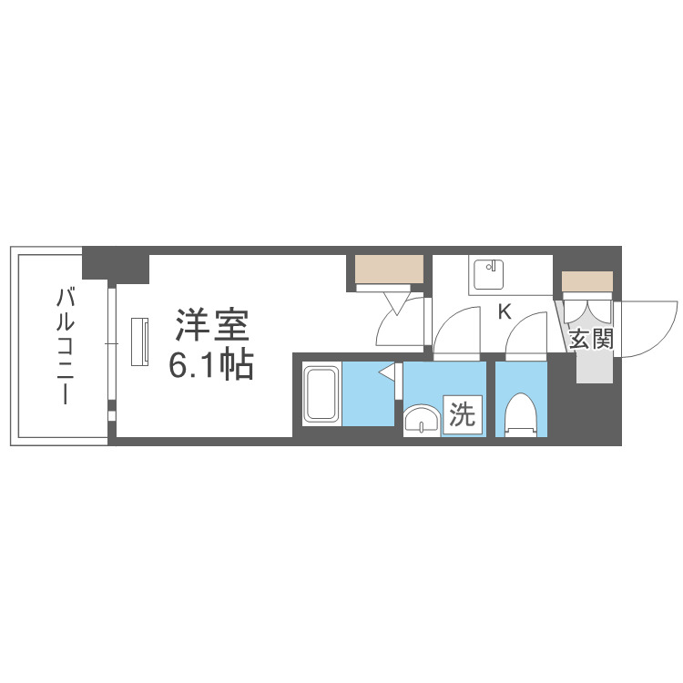 2階の間取り図