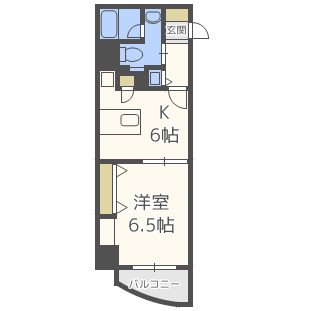 4階の間取り図
