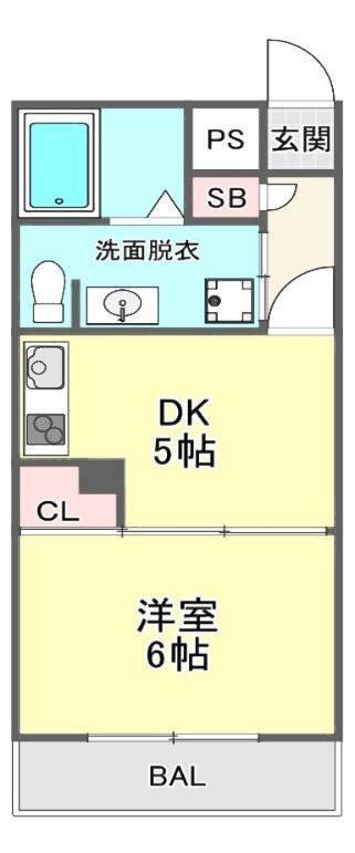 2階の間取り図