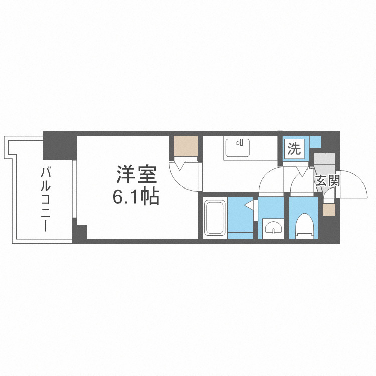 9階の間取り図