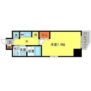 8階の間取り図