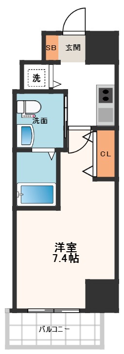10階の間取り図