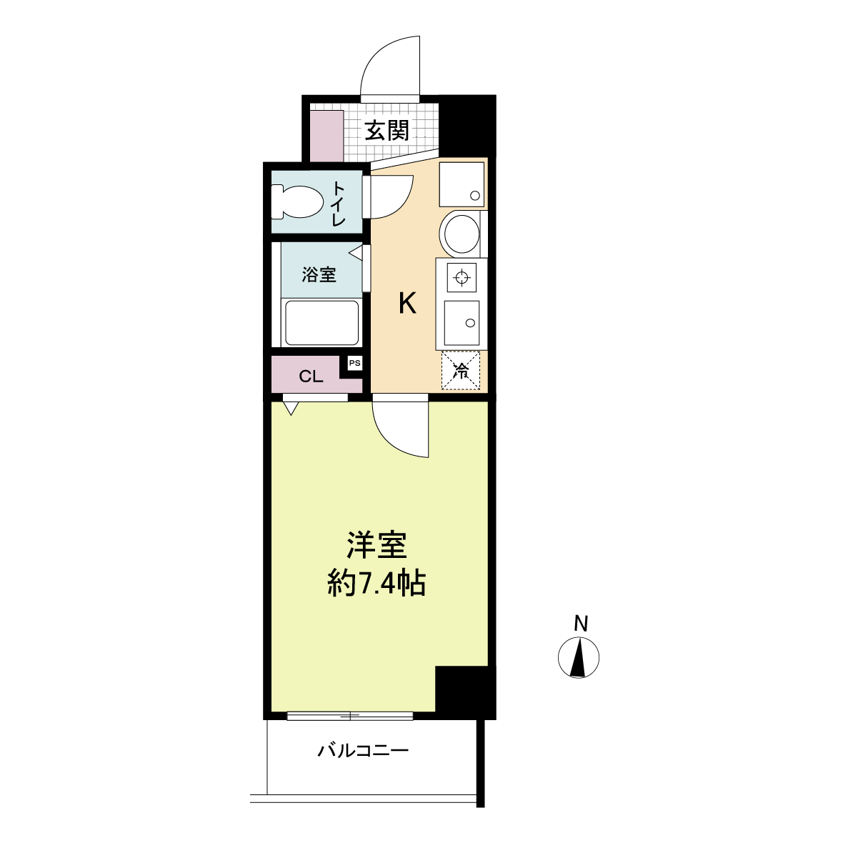 3階の間取り図