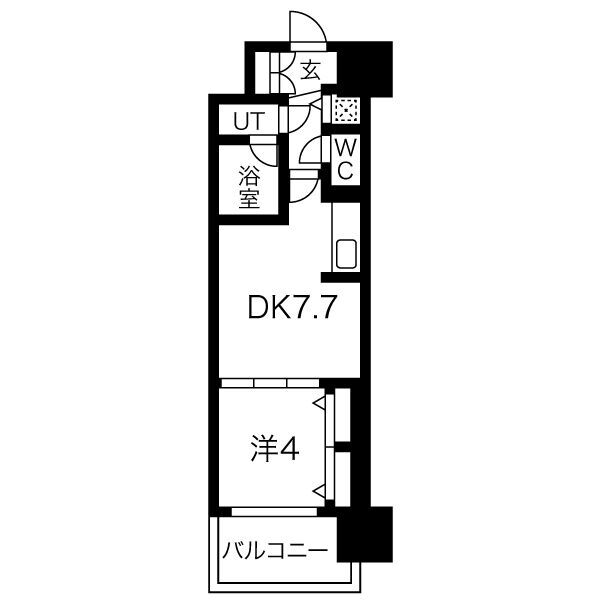 9階の間取り図